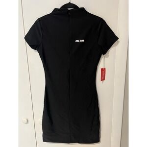 NWT‎ Full Send By Nelk Boys Women's FITTED BODYCON MINI DRESS Sz Large